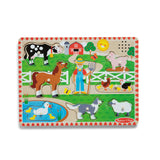 Melissa & Doug Sound Puzzle McDonald's Farm