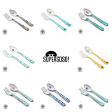 SuperSOSO! CARTOONS Fork & Spoons M - Boy-ish