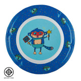 SuperSOSO! CARTOONS Round Plates - Boy-ish