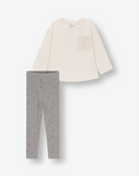 Girls Shirt & Tights Set KC2