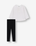 Girls Shirt & Tights Set KC2
