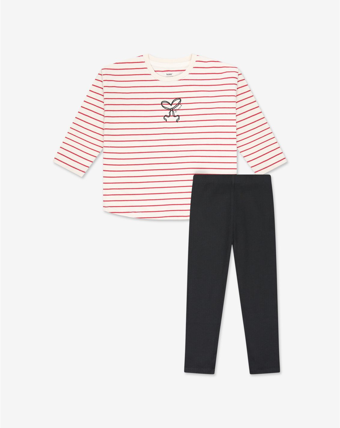 Girls Shirt & Tights Set KC