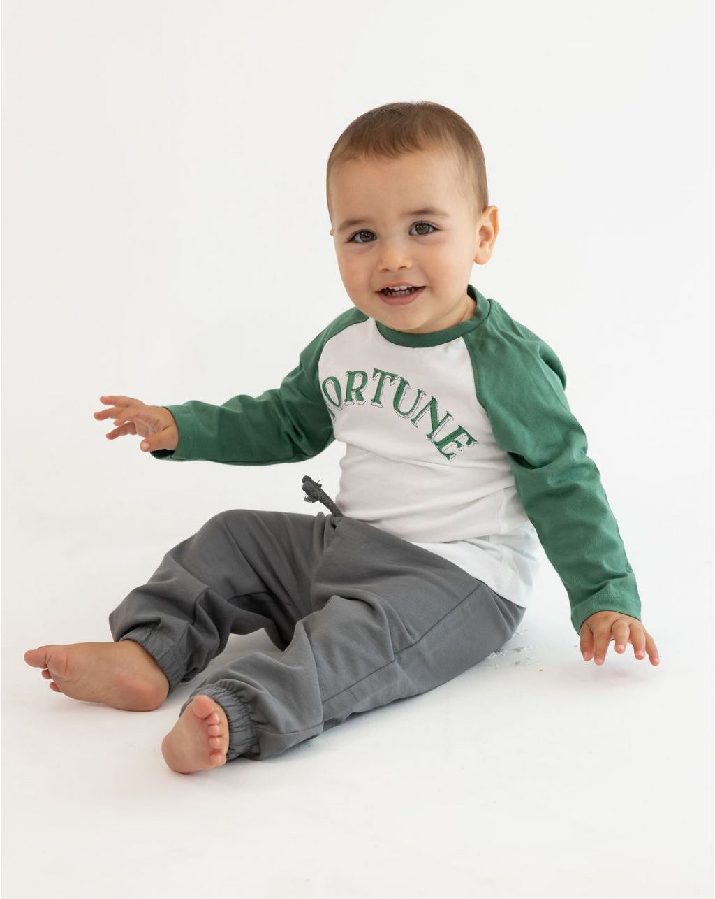 Boys Raglan Shirt & Pants Set KC