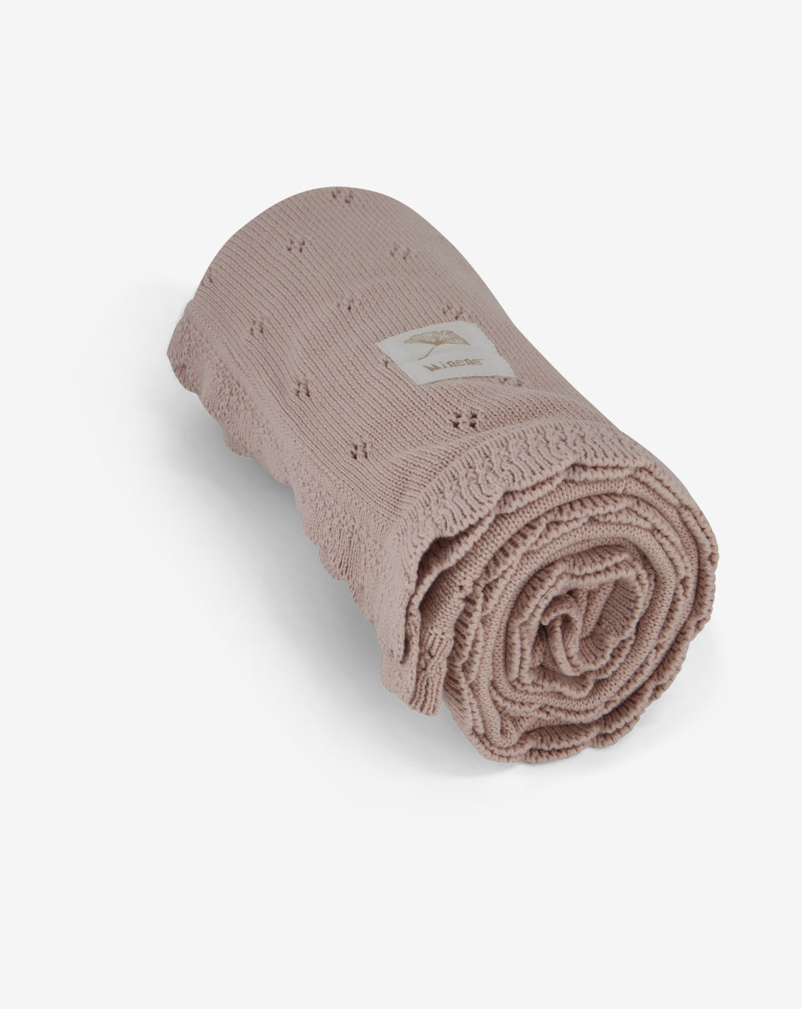 Pointelle Knitted Blanket 85*100