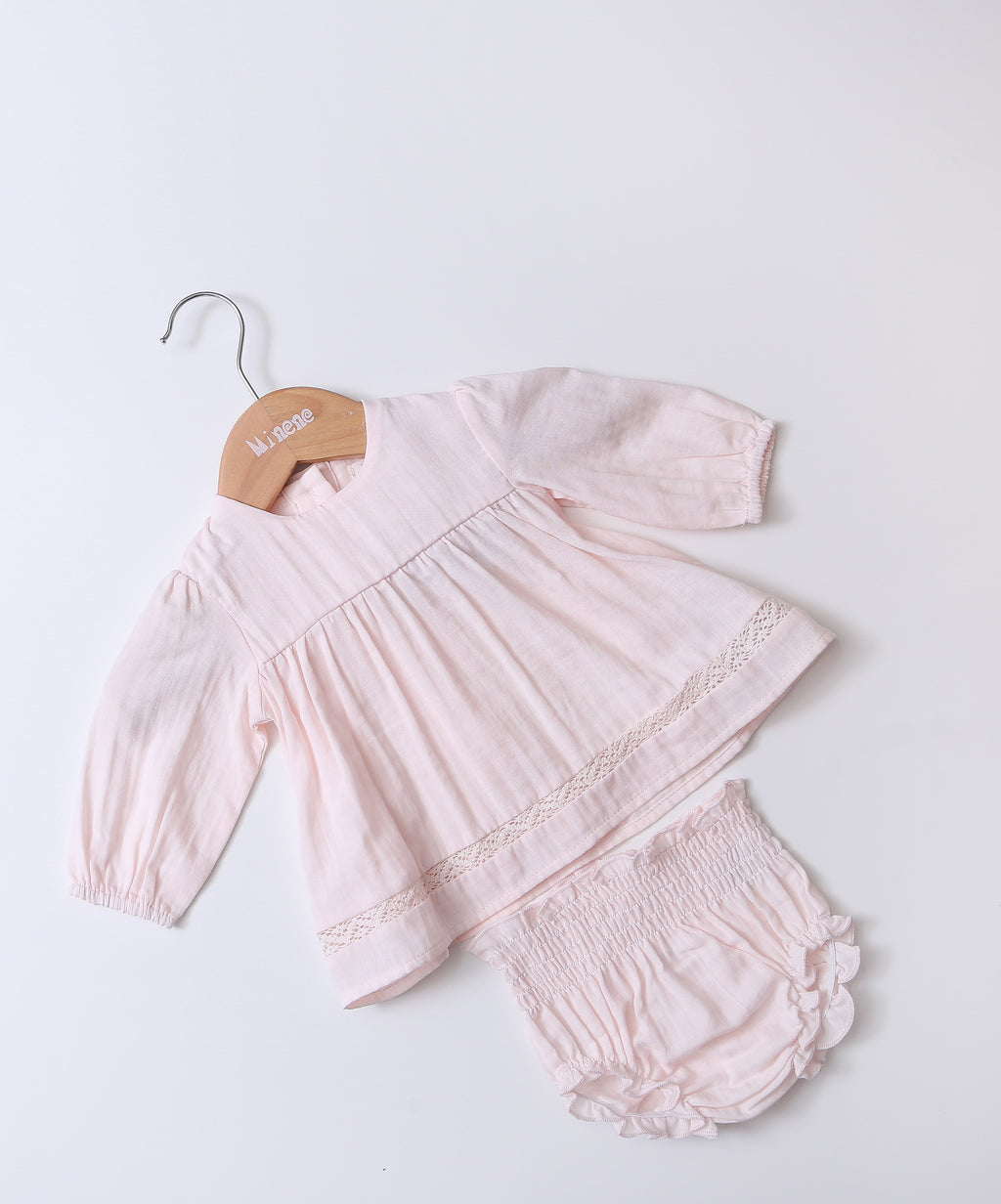 Woven Dress & Bloomers Set BR41