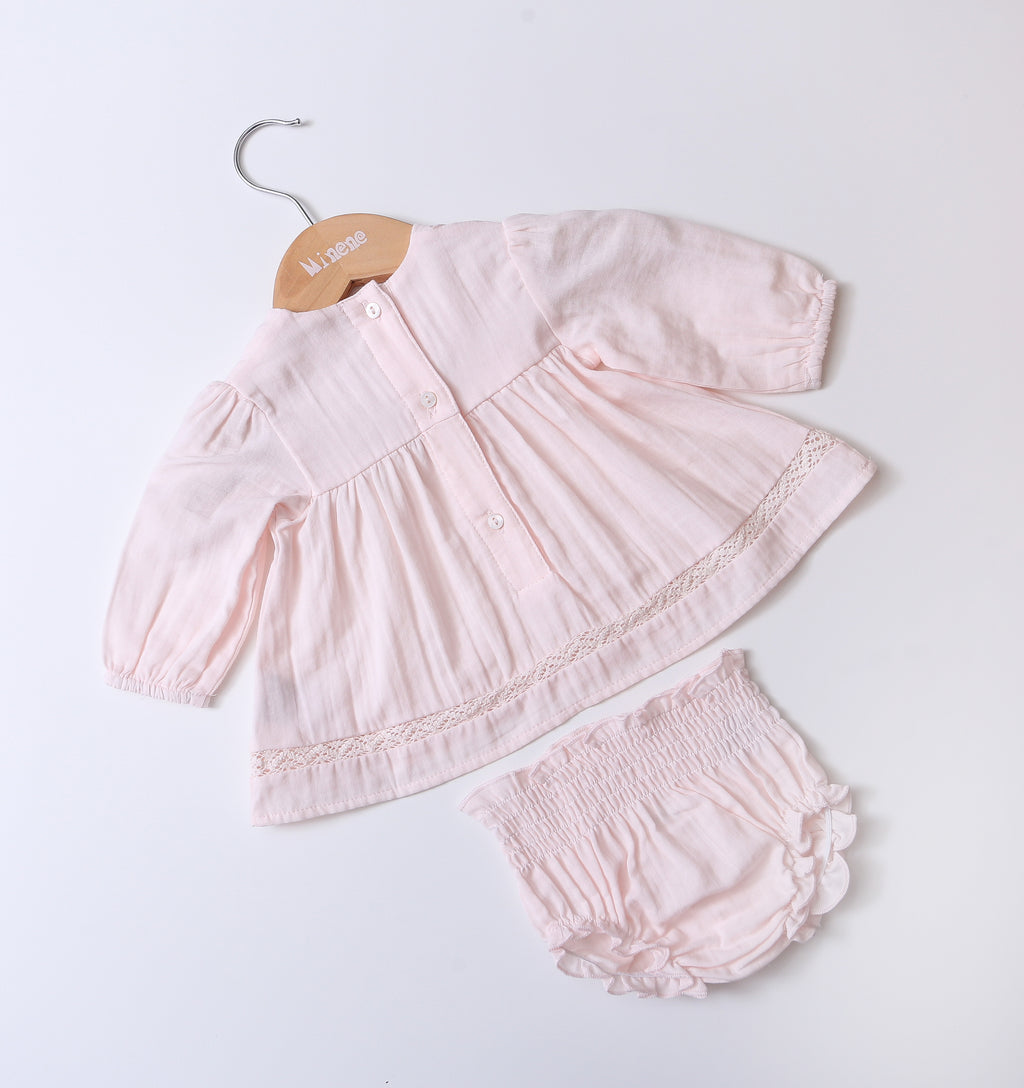 Woven Dress & Bloomers Set BR41