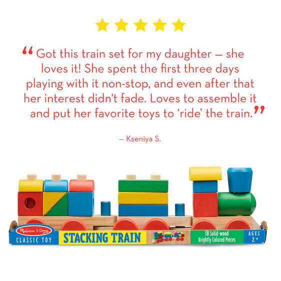 Stacking Train Toy