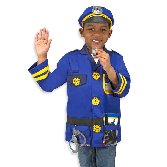 Police Officer Role Play Costume Set