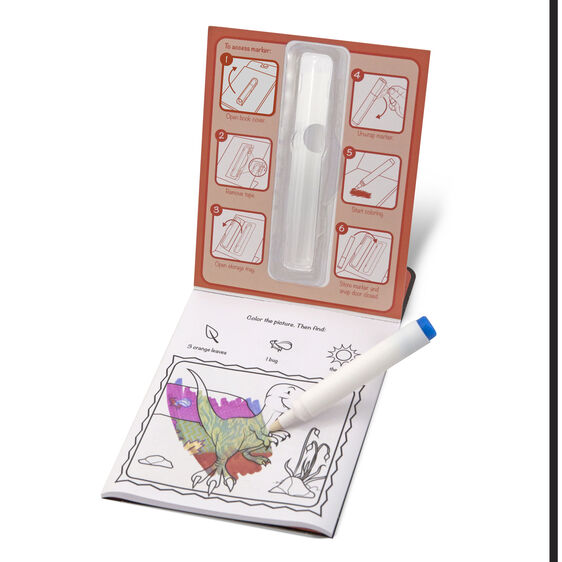 On the Go ColorBlast No-Mess Coloring Pad - Dinosaurs