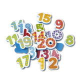 Tub Stickables - Numbers Soft Shapes Bath Toy