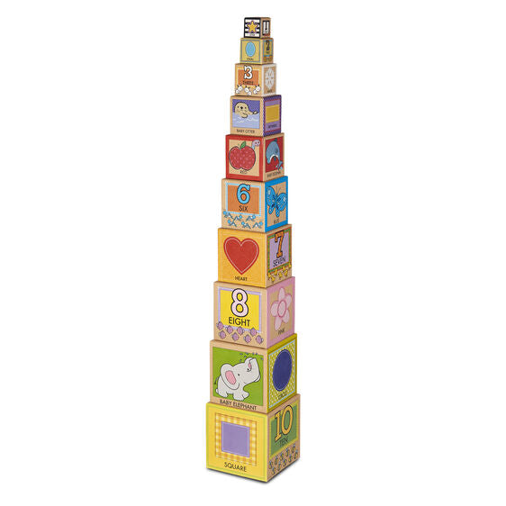Natural Play Early Learning, Stacking & Nesting Blocks