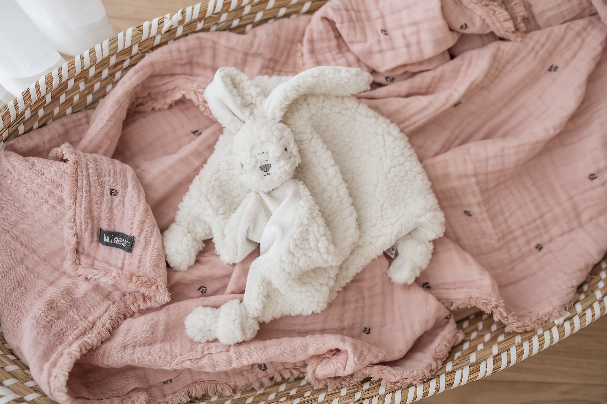 Bunny Puffy Comforter Blankie
