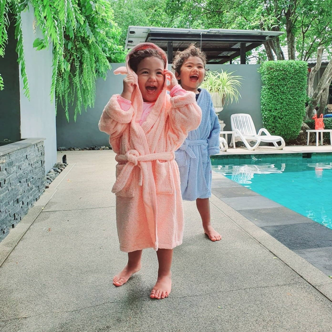 Cuddly Animal Hooded Bathrobe