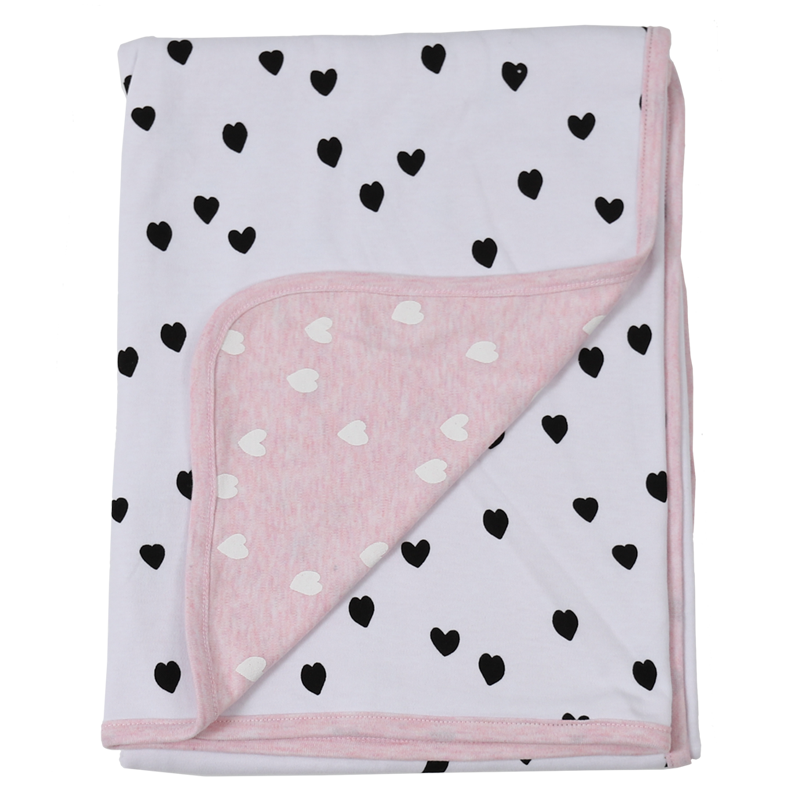 Gorgeous Baby Pink Heart Bedding Gift Box