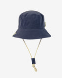 Summer Hat With Strap SH2, Blue