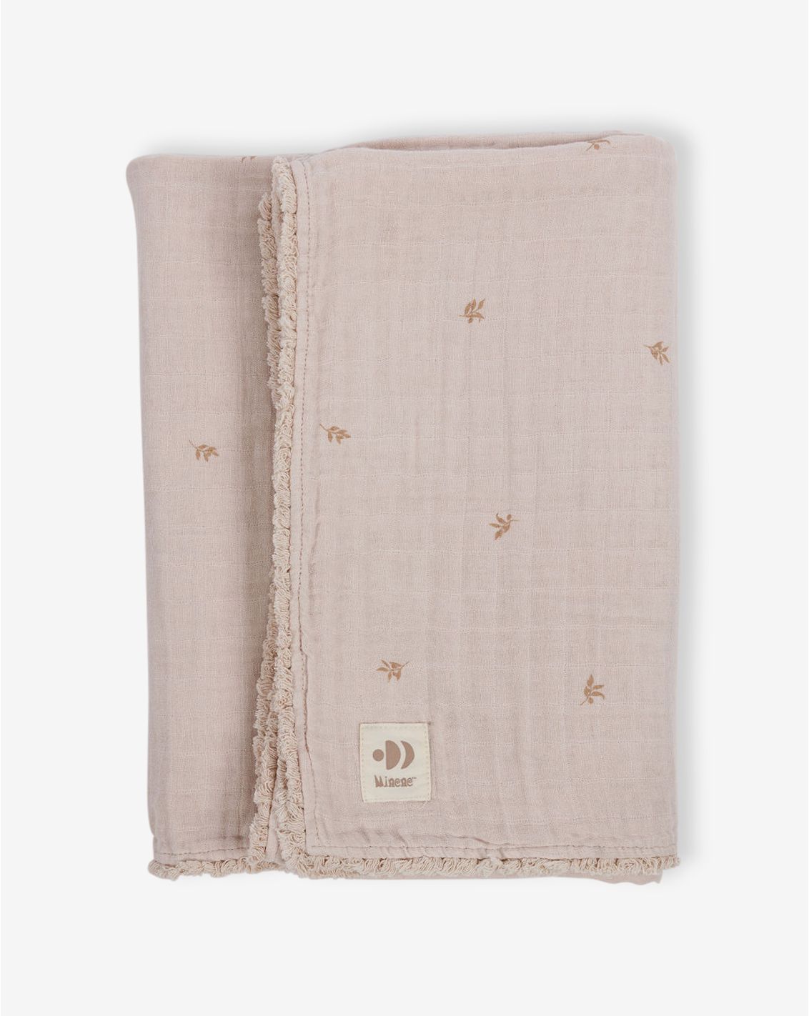 Muslin Blanket With Fringes 75*100cm