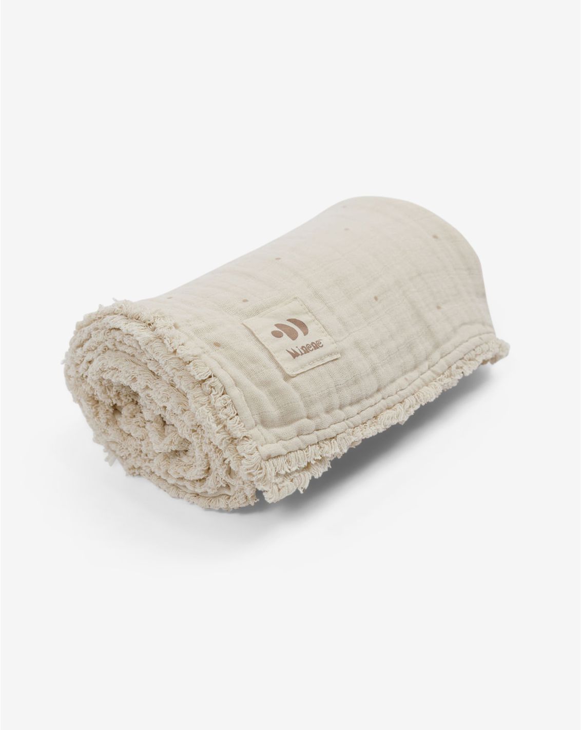 Muslin Blanket With Fringes 75*100cm