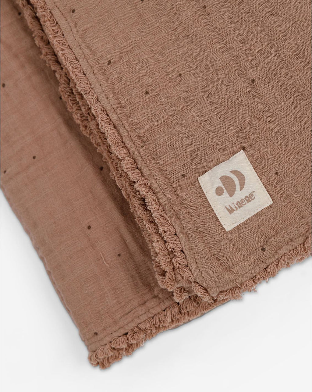 Muslin Blanket With Fringes 75*100cm