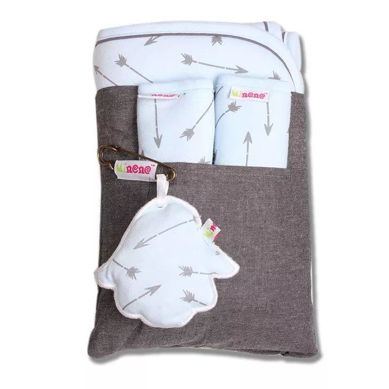 Reversible Pushchair & Car Seat Liner Set - Jersey Cotton!
