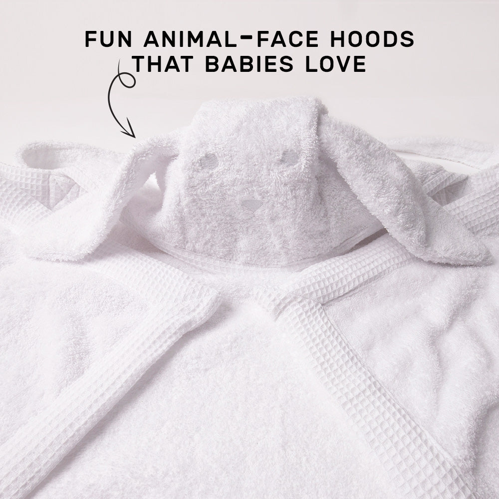 Mini Baby Bath Classic Black & White Newborn Gift Basket