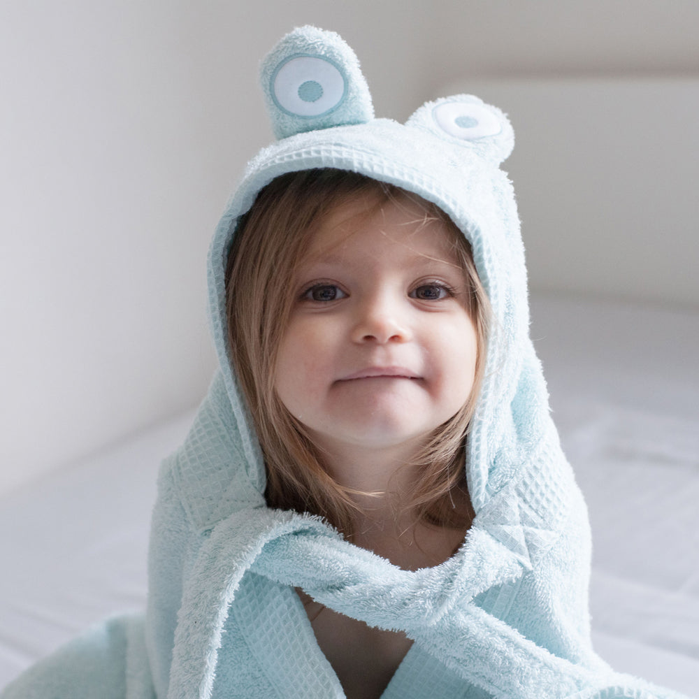 Lets Take A Bath Gift Basket - Green Frog !