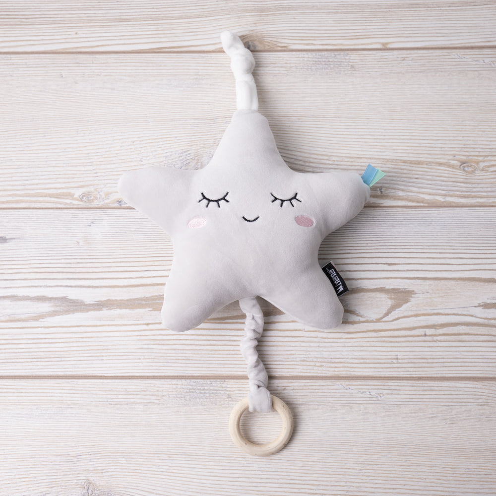 Grey Waffle Gift Box for Newborn