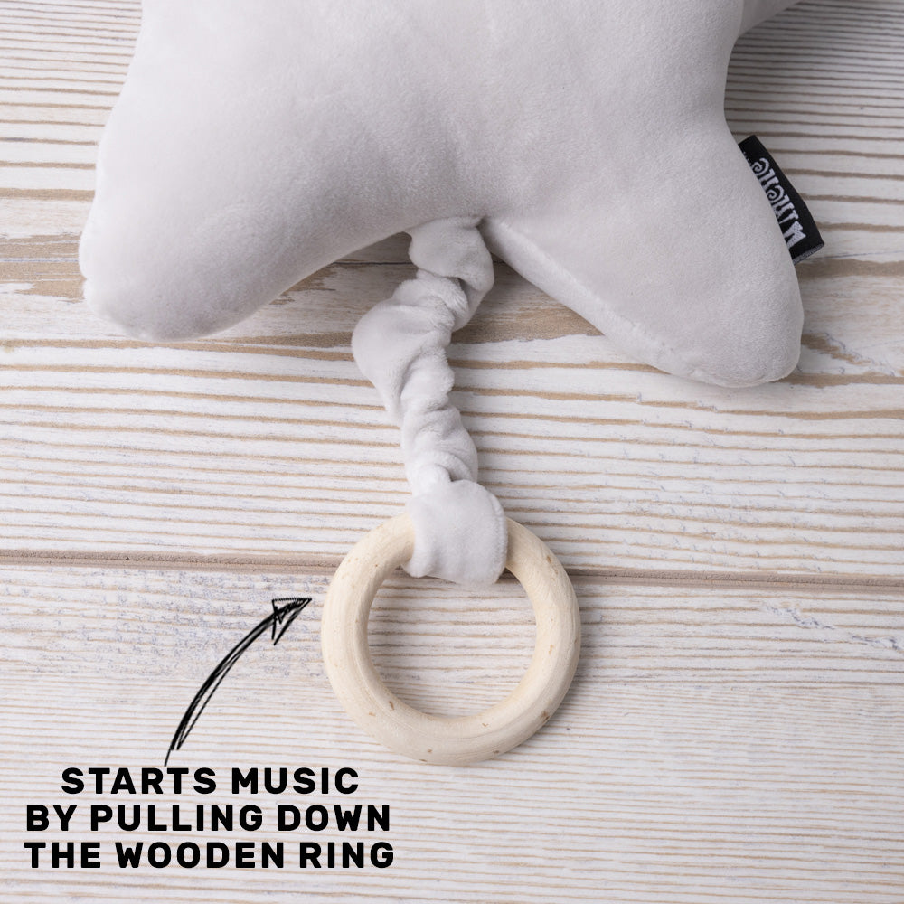 Grey Waffle Gift Box for Newborn