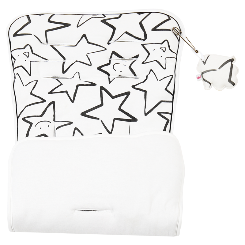 Reversible Pushchair & Car seat Liner - Jersey Cotton!