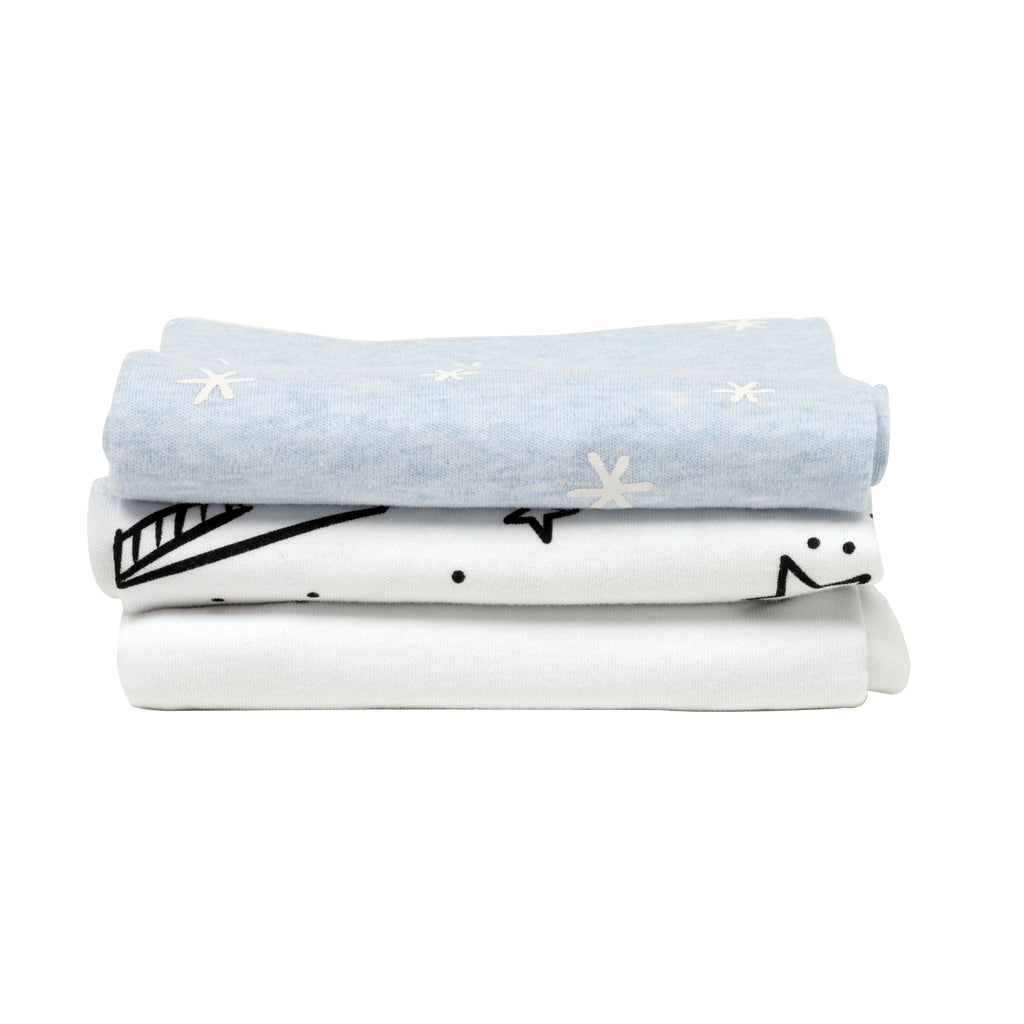 Jersey Dribble Cloths Pack of 3
