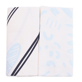 Flannel Cloth - Pack of 2 , Size: 76X76 cm