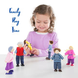 Melissa & Doug Wooden Doll Family