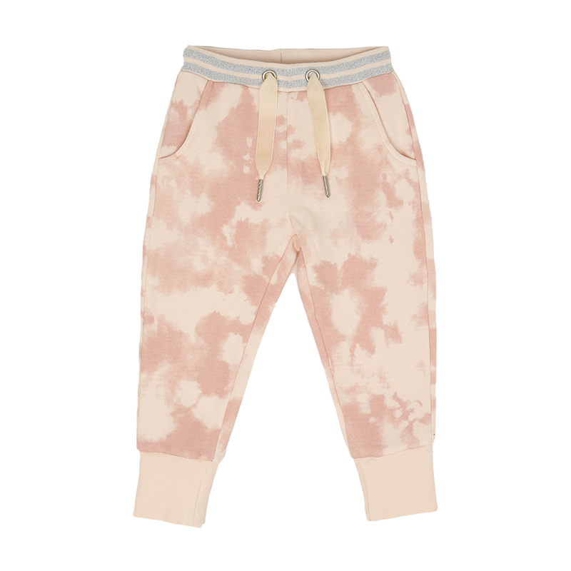 Pants E - Light Pink Printed