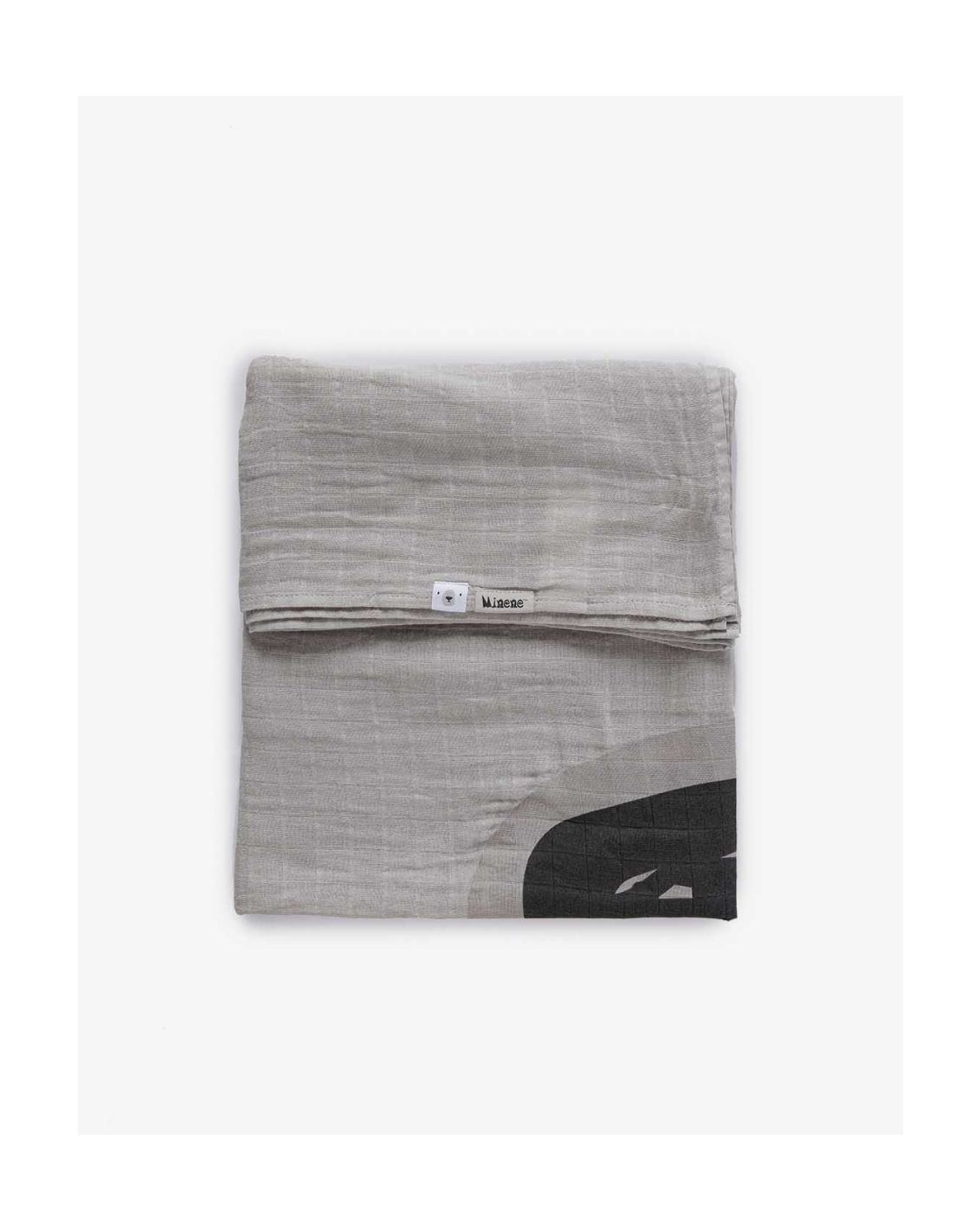 Supersize Cotton Muslin Swaddle 120x100cm - Animal Collection