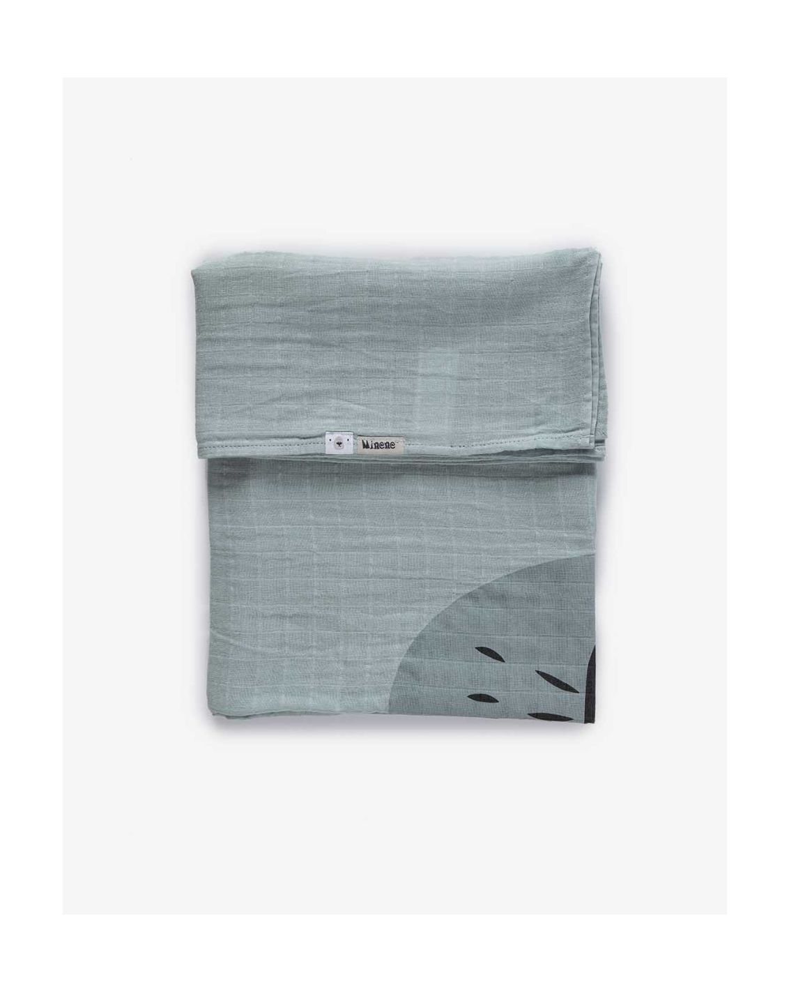 Supersize Cotton Muslin Swaddle 120x100cm - Animal Collection