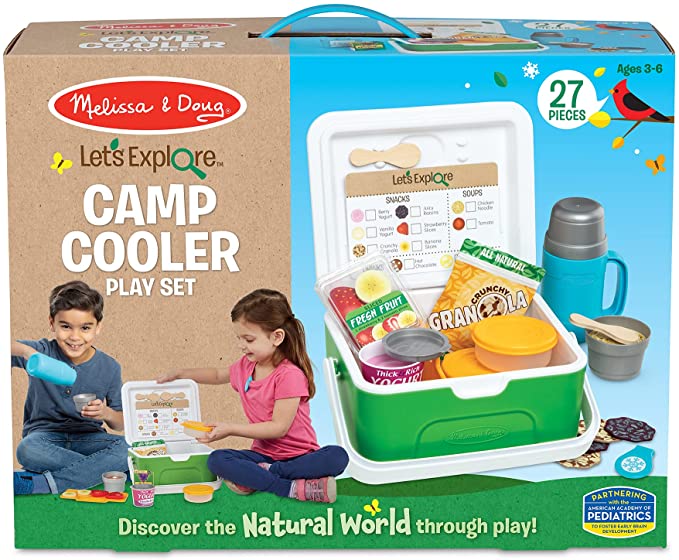Melissa & Doug Let's Explore Camp Cooler Play Set