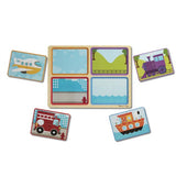 Natural Play Wooden Puzzle: Ready, Set,