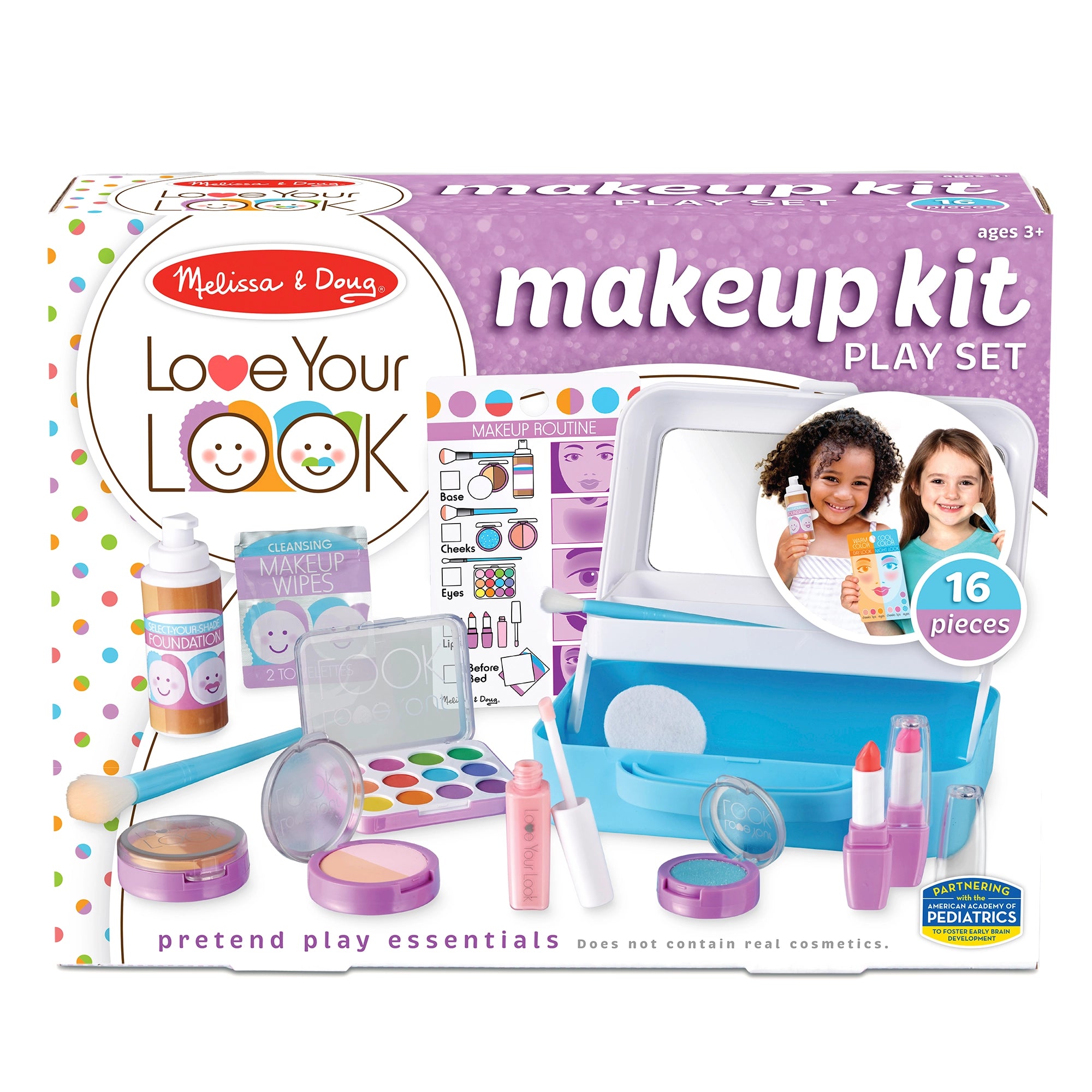Melissa & Doug Love your Look - Makeup Kit Play Set