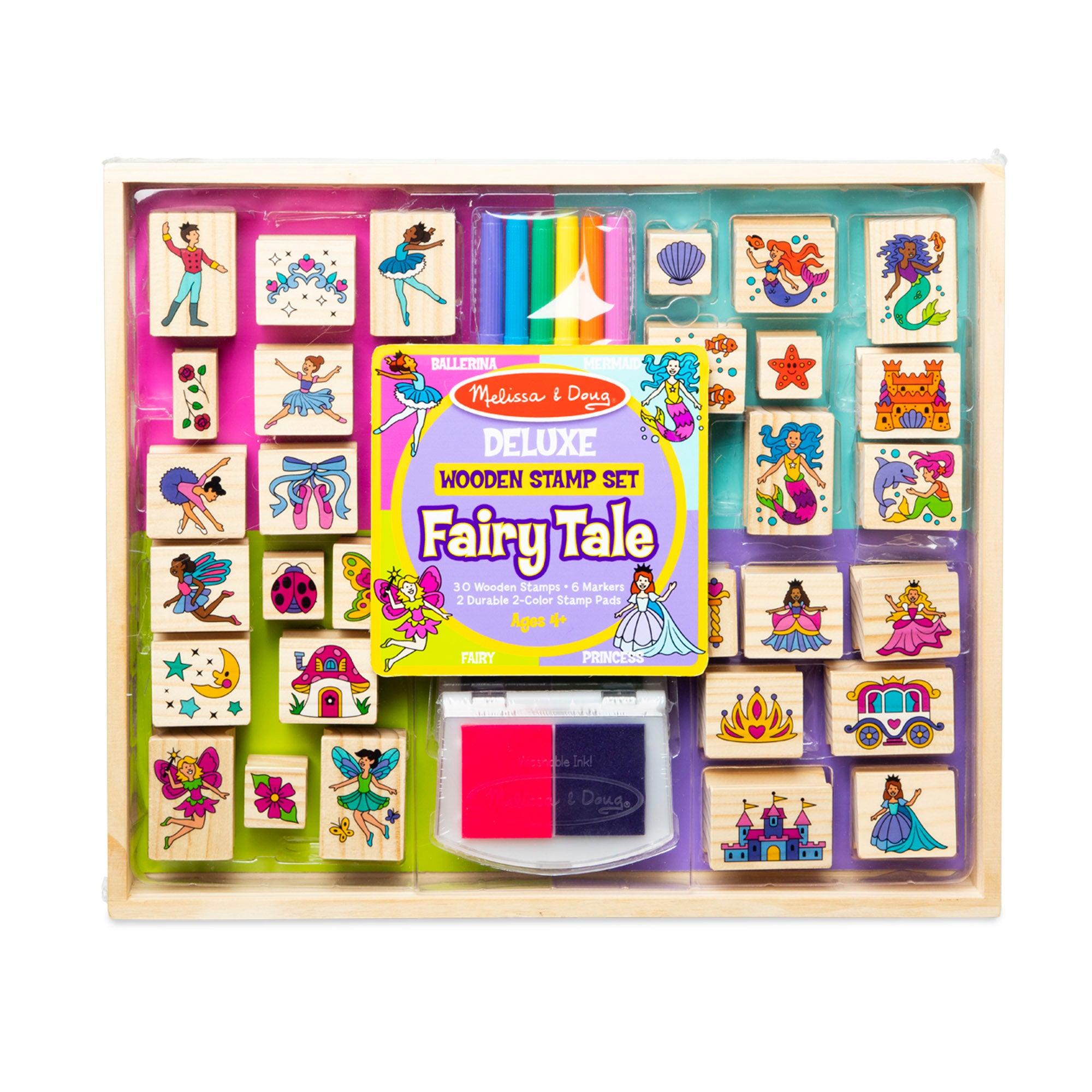 Deluxe Wooden Stamp Set - Fairy Tale