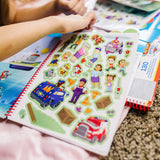 Melissa & Doug X PAW Patrol Restickable Stickers Flip-Flap Pad - Ultimate Rescue