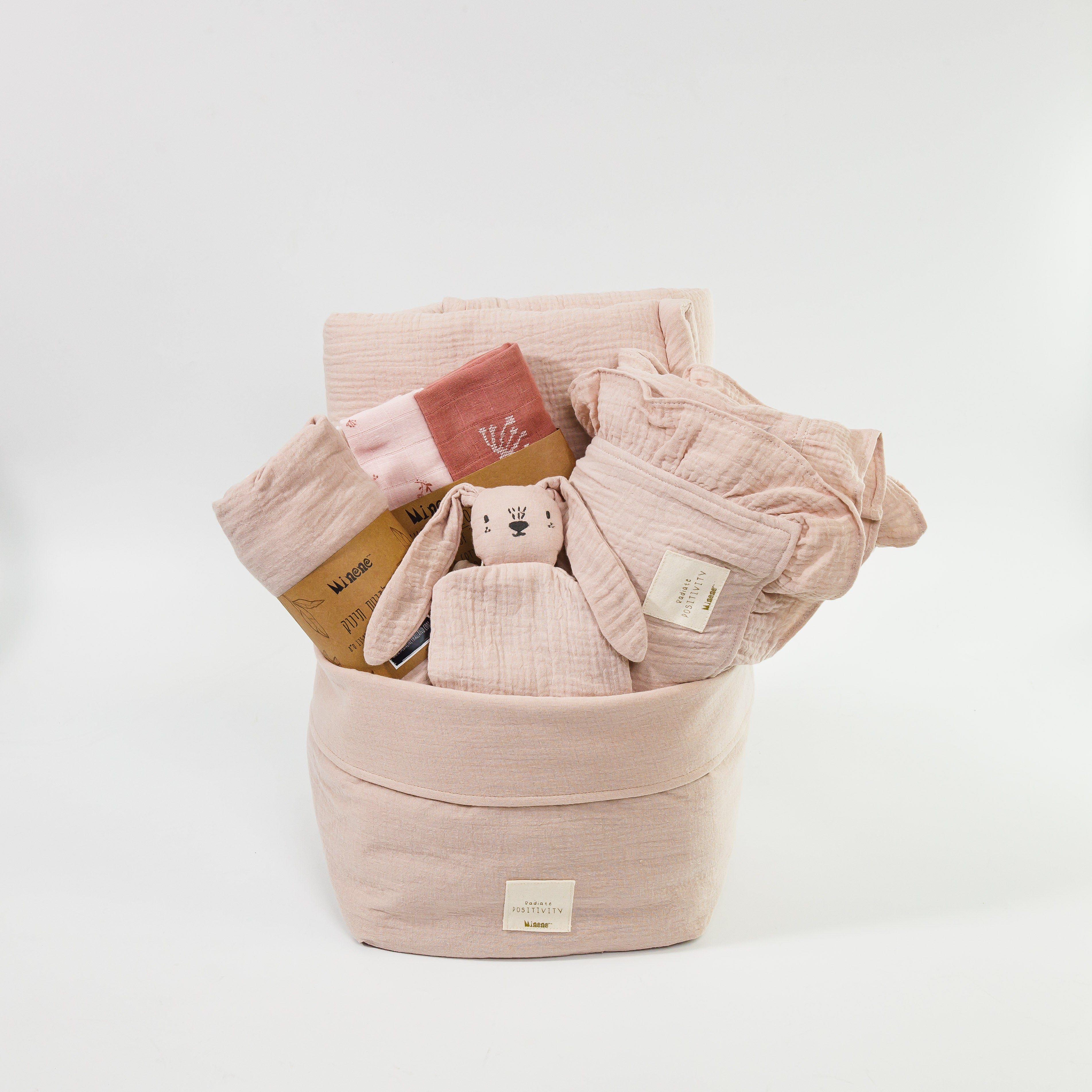 The Little One Gift Basket - New Muslin Collection !