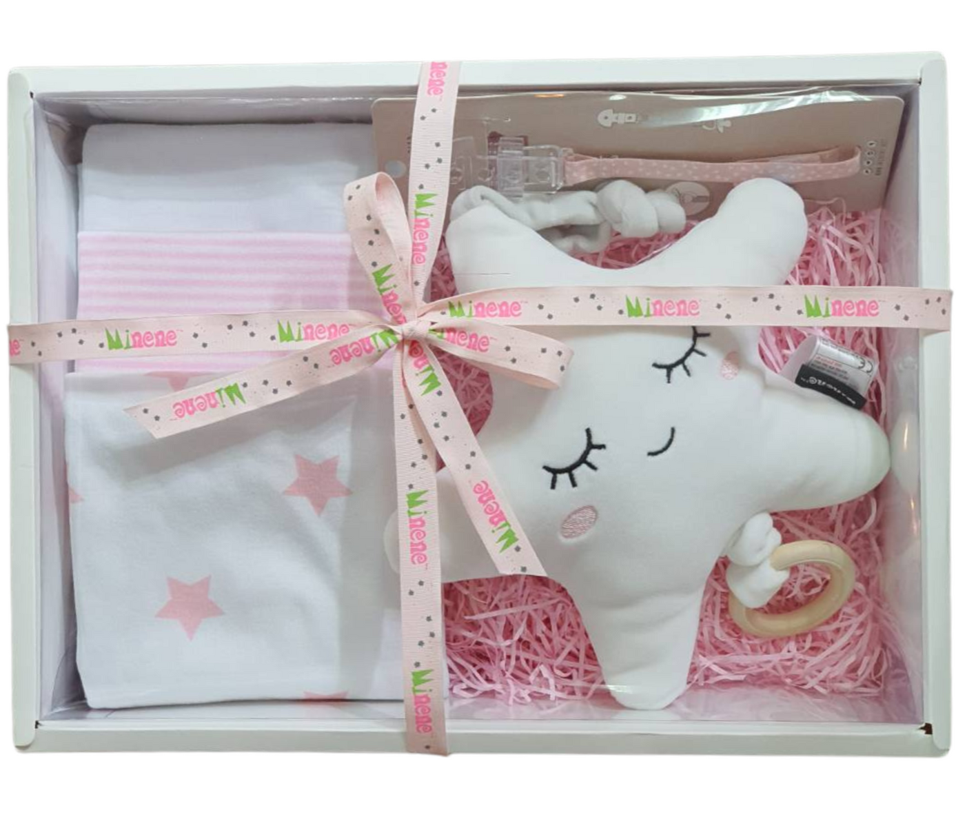 Cute Pink Star Gift Box