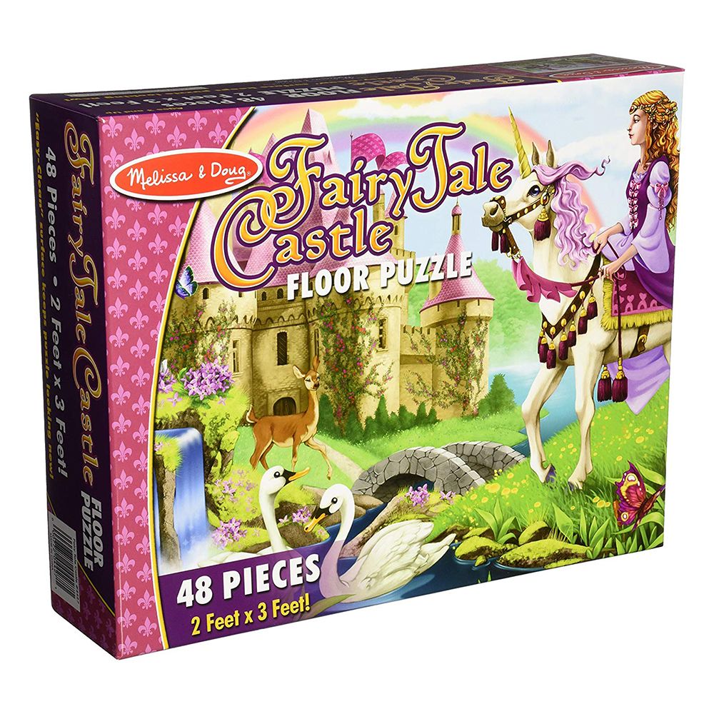 Fairy Tale Castle Floor Puzzle - 48 Pieces