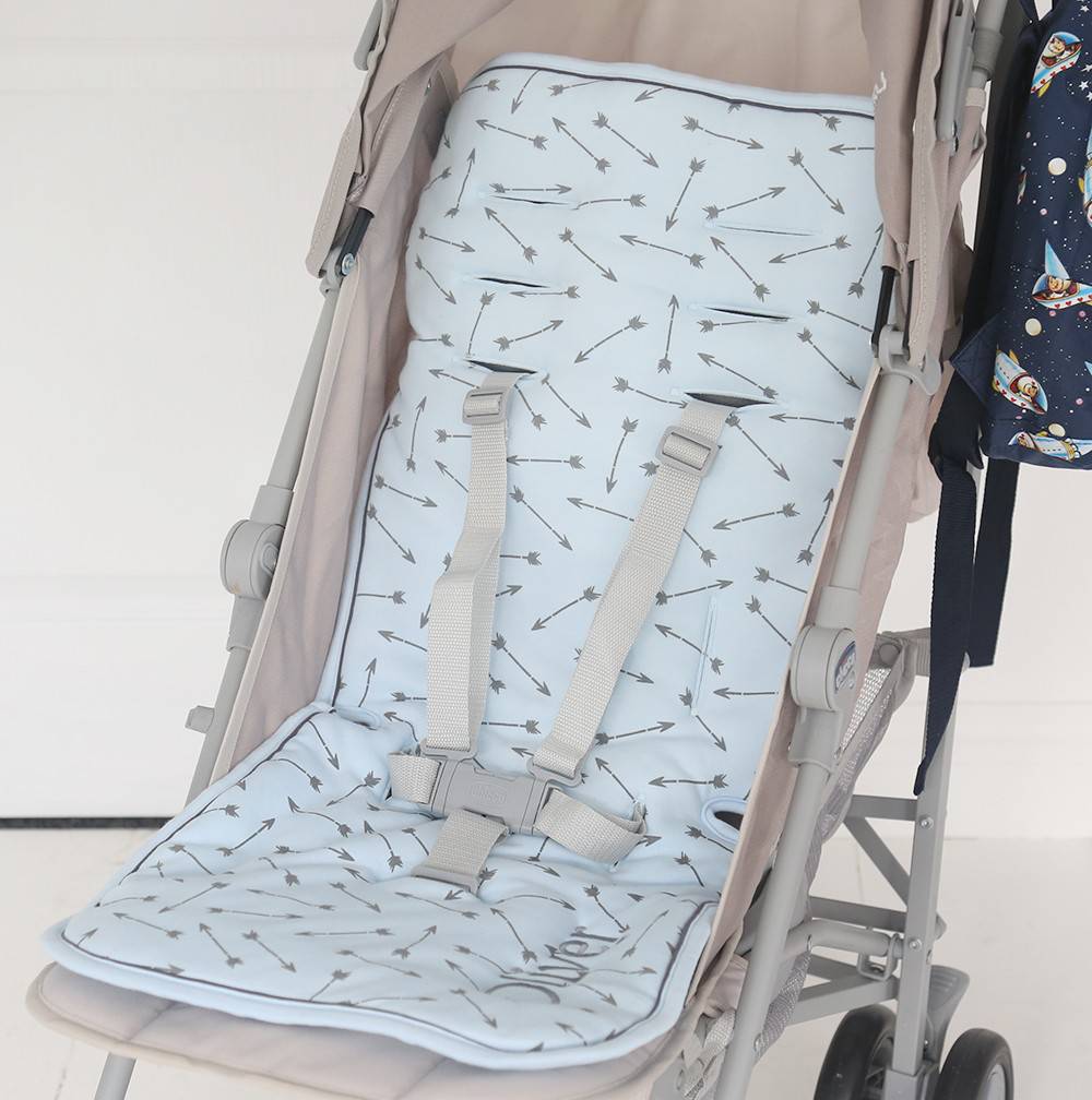 Reversible Pushchair & Car Seat Liner - Jersey Cotton!