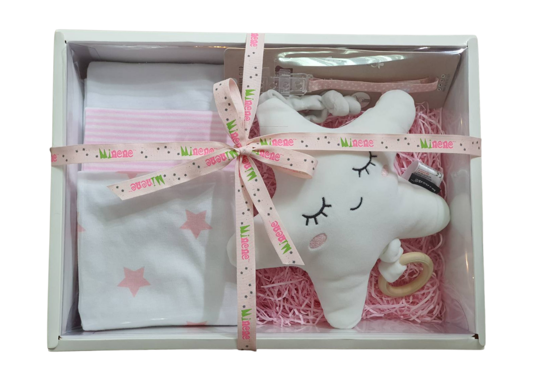 Cute Pink Star Gift Box