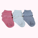 Baby Socks Pack of 3 -  Lily , size: 6-12m