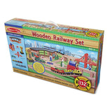 Wooden Railway Set