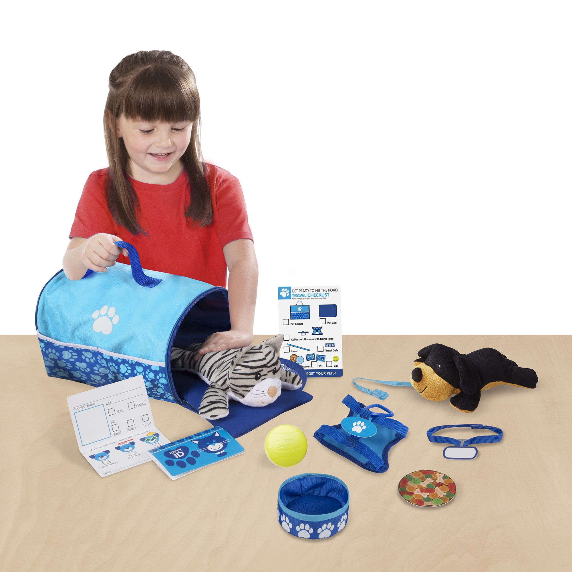 Melissa & Doug Tote & Tour Pet Travel Play Set