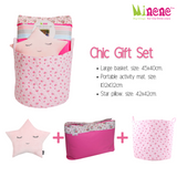 Chic Gift Basket -  Pink Floral
