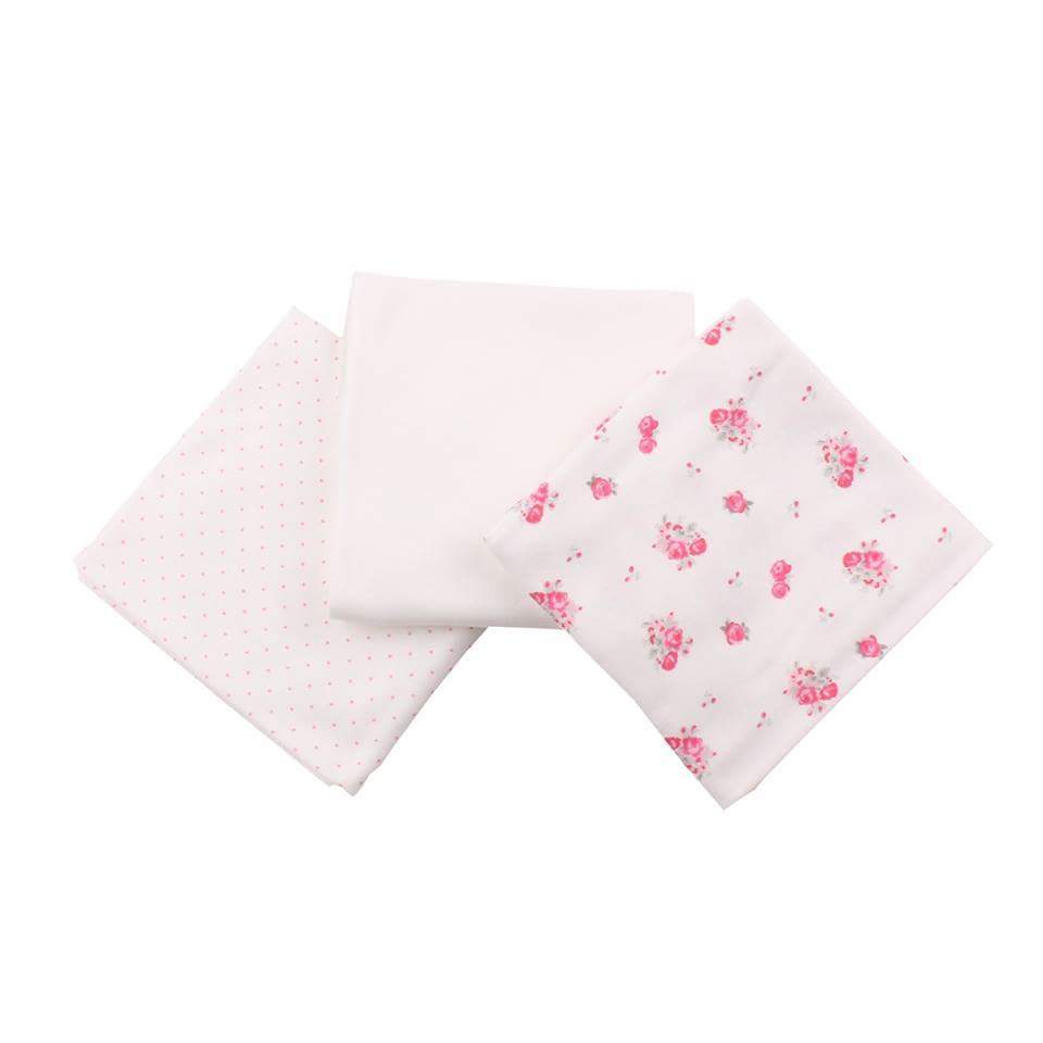 Special Cream & Pink Floral Bedding Gift Box