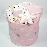 "Welcome To The World Little Princess" Gift Basket - Pink & Heart!